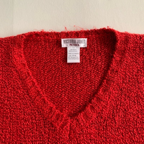 Women’s Cherry Red Medium Knit Jersey - Picture 3 of 4